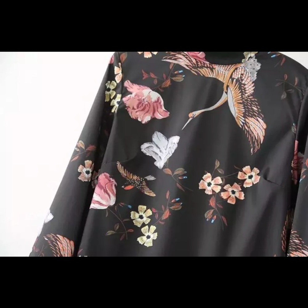 LAST ONE NWT Asian Pattern Tunic Dress - Picture 3 of 7